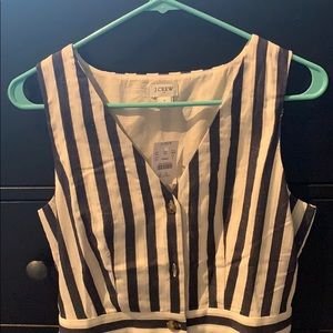 NWT striped jcrew dress